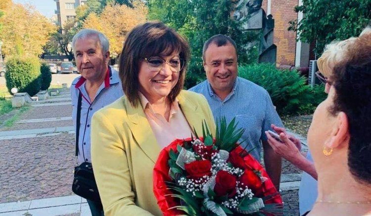 Нинова в Шумен: Да сте видели премиера на горящо сметище или във ферма, където избиват животни?